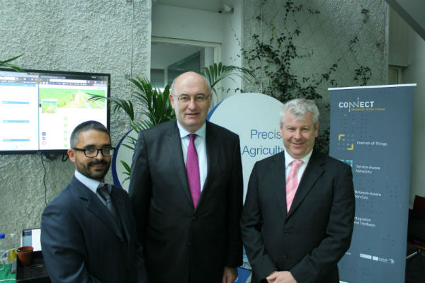 EU Commissioner Phil Hogan visits Tyndall