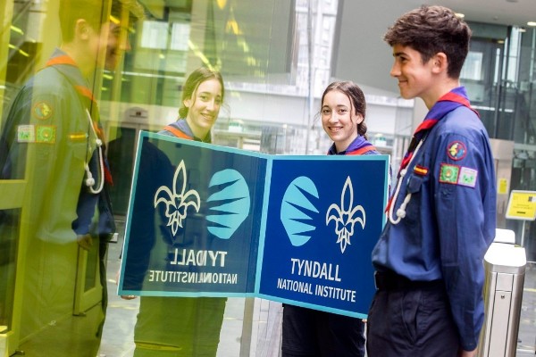 Tyndall and Scouting Ireland Launch Tyndall Scout Badge for John Tyndall Bicentennial 
