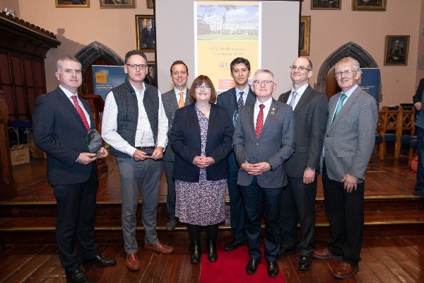 Tyndall winners at UCC Staff Recognition Awards 2019